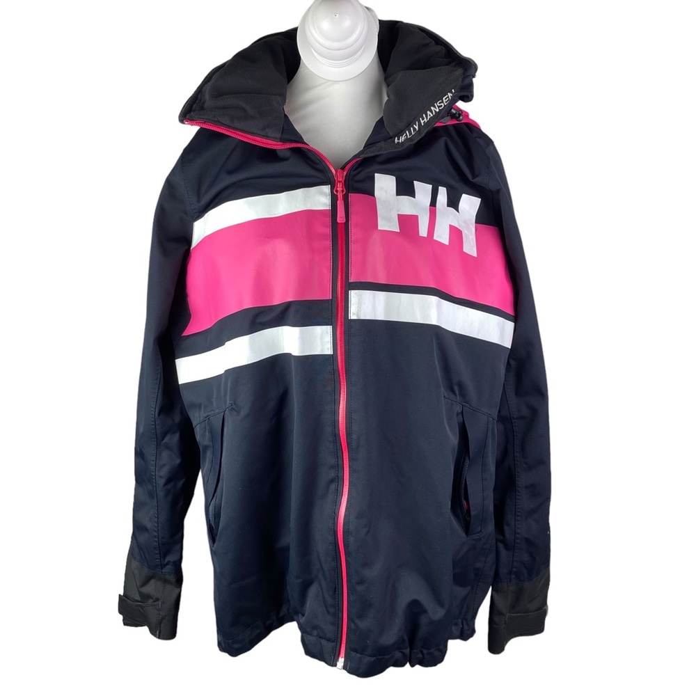 Helly Hansen pink & black jacket XL